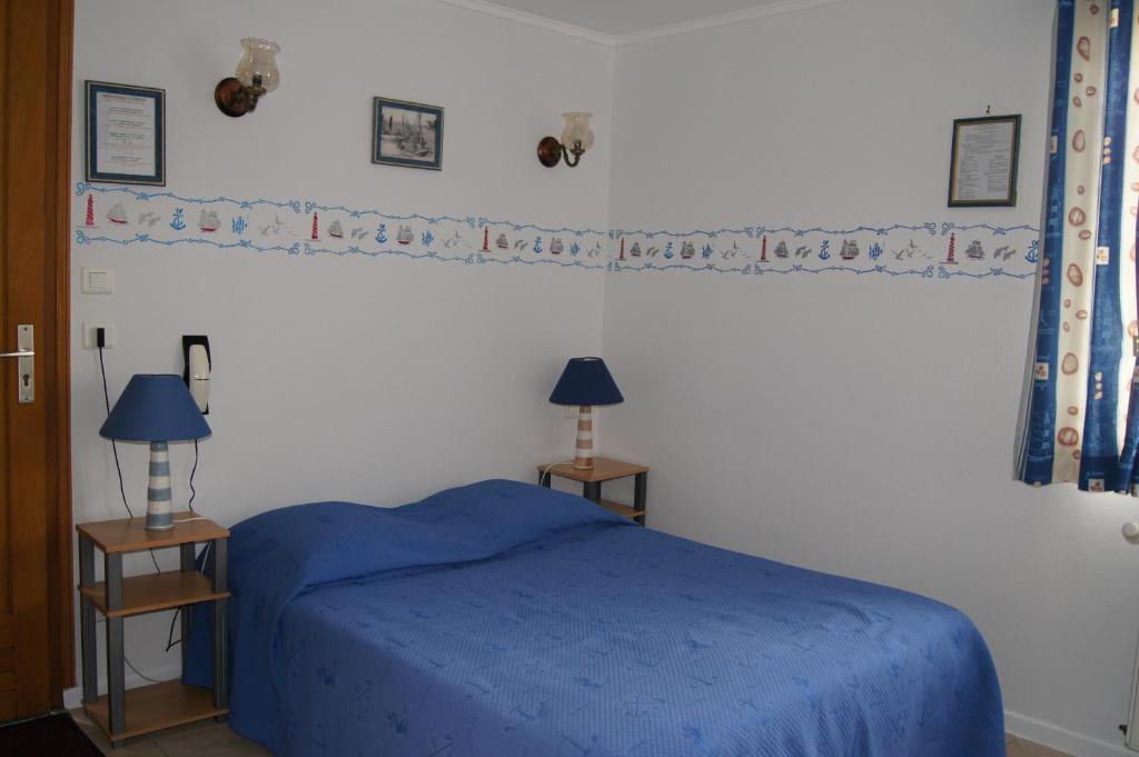 Hotel Aux Trois Jean Le Crotoy Zimmer foto